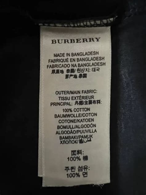 who manufactures Burberry